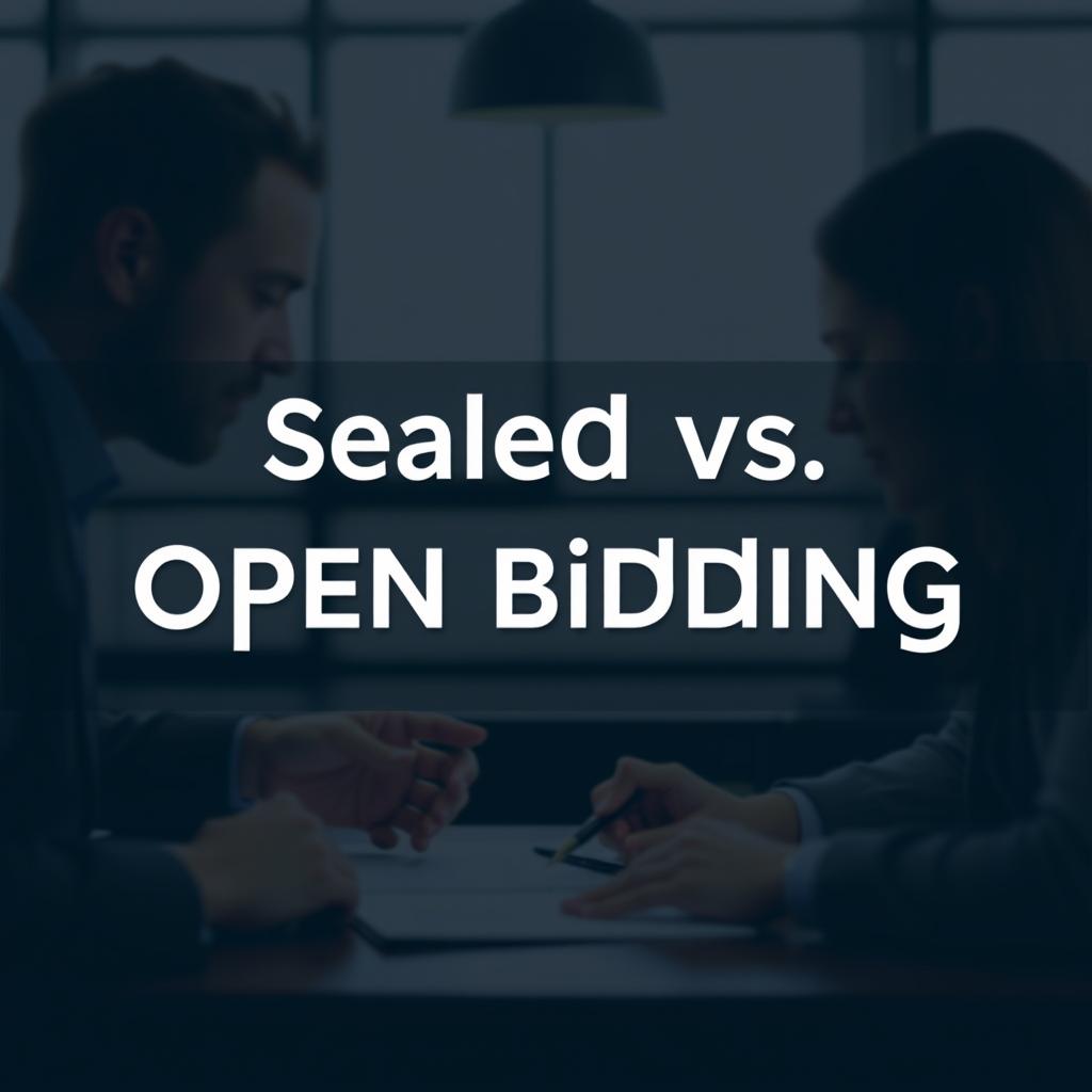 Sealed vs Open Bidding