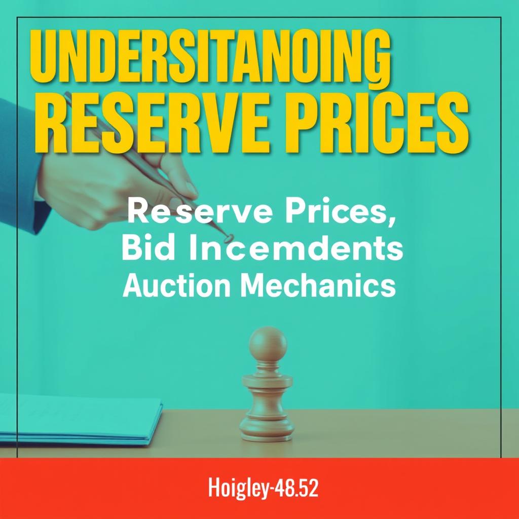 Understanding Reserve Prices, Bid Increments, and Auction Mechanics